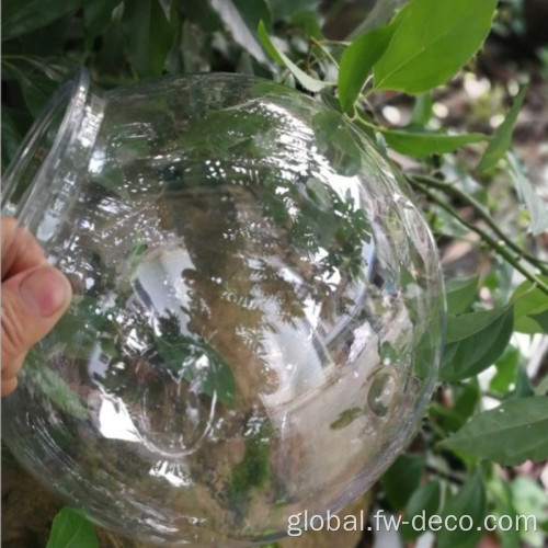 China Goldfish Bowl Desktop Transparent Plastic Aquarium Round Factory